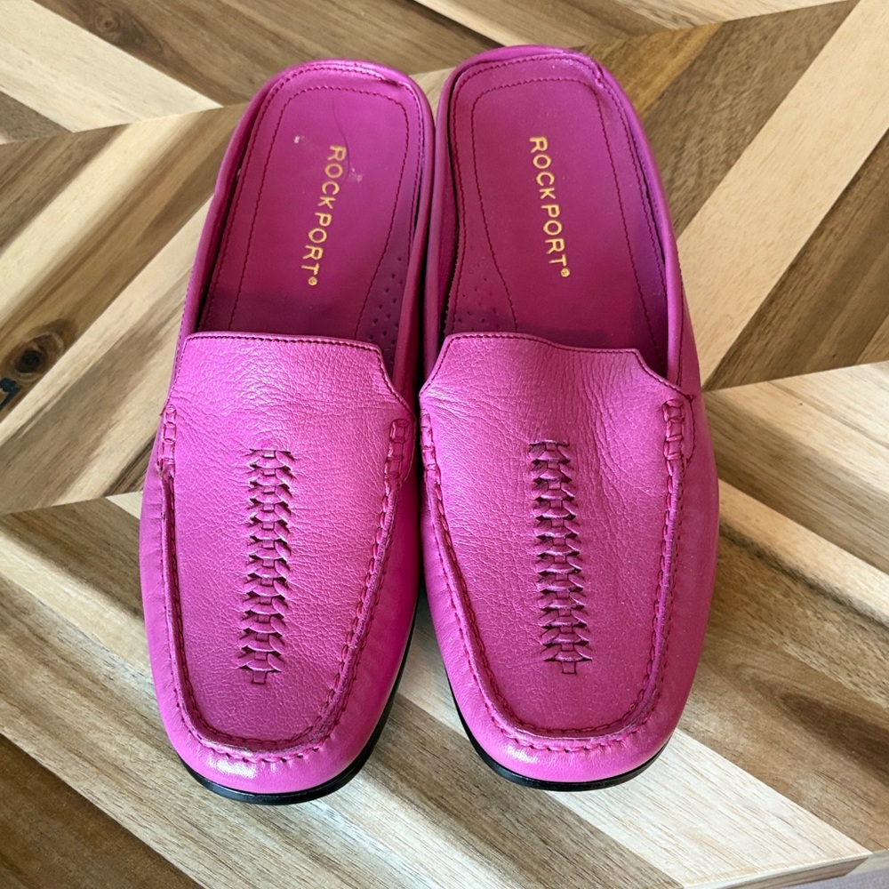 Rockport Fuchsia Slip-On Loafers